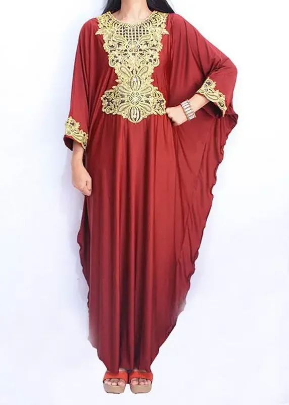 Picture of Radhe Designer Multicolor Georgette Kaftan Dress for Women - F131