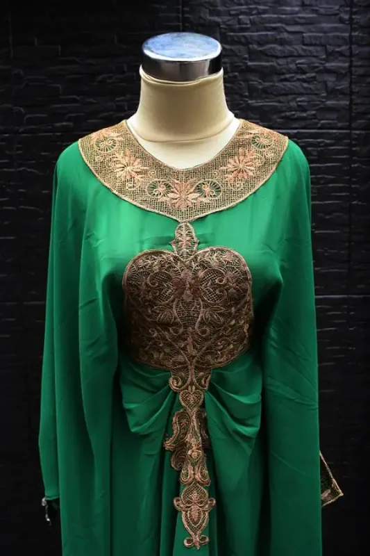 Picture of Radhe Designer Multicolor Georgette Kaftan Dress for Women - F128