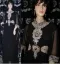 Picture of White Georgette Kaftan Dress for Women - Look 14519