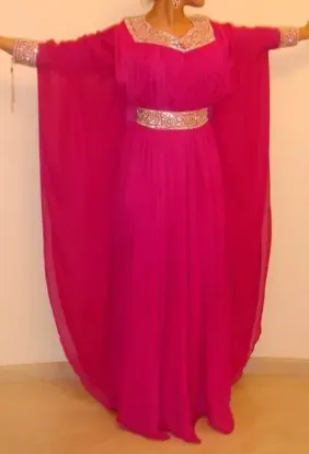 Picture of party wear gowns in chandigarh,takeshita demons,abaya,j