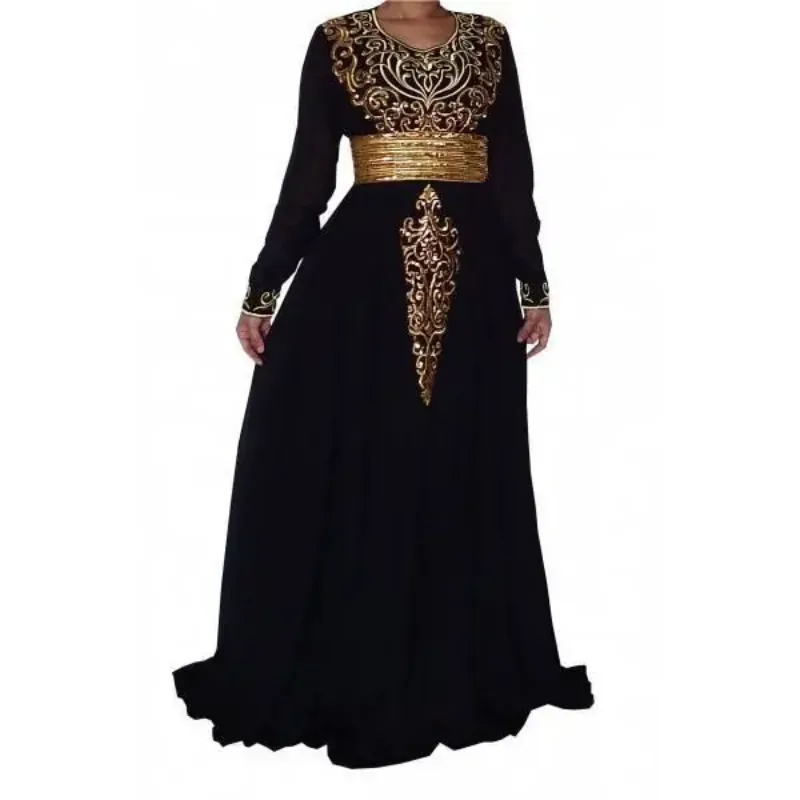 Picture of Radhe Designer Multicolor Georgette Kaftan Dress for Women - F164