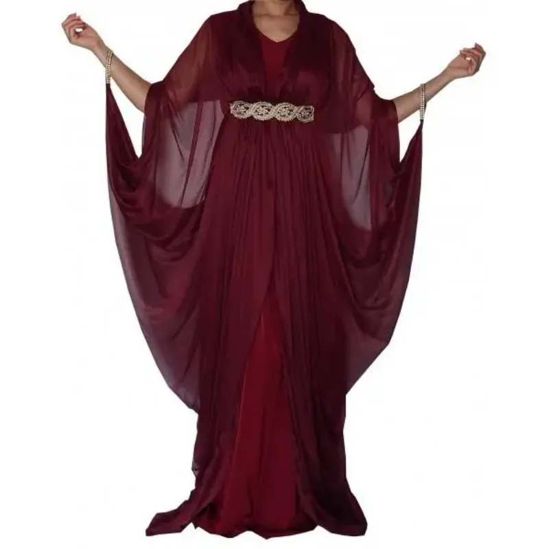 Picture of Radhe Designer Multicolor Georgette Kaftan Dress for Women - F176