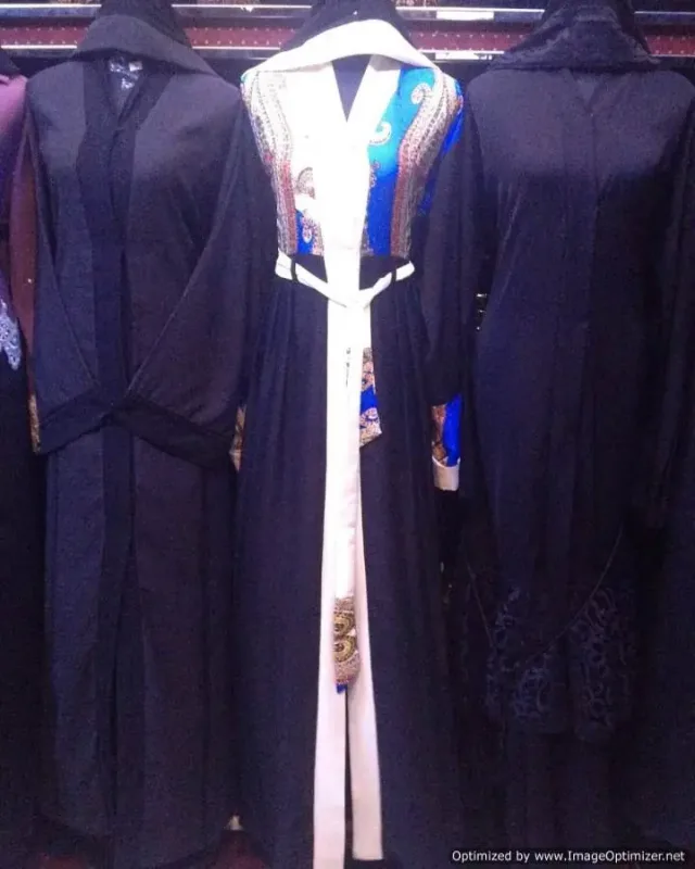 Picture of Radhe Designer Blue Georgette Kaftan Dress for Women - F1223