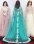 Picture of Blue Georgette Kaftan Dress for Women - Look 14607