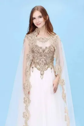 Picture of royal moroccan kaftan abaya jalabiya jilbab wedding gow