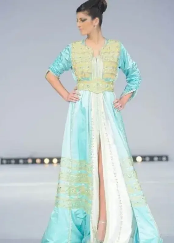 Picture of Radhe Designer Red Georgette Kaftan Dress for Women - F353