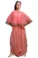 Picture of White Georgette Kaftan Dress for Women - Look 14635