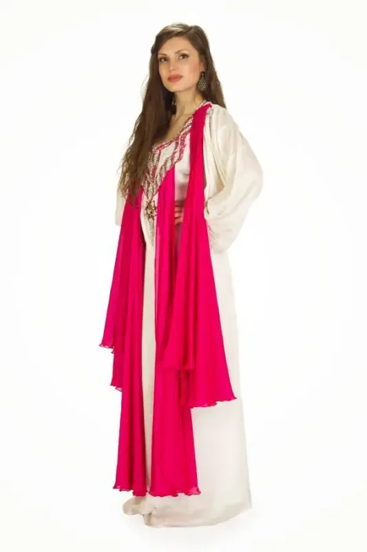 Picture of Radhe Designer Black Georgette Kaftan Dress for Women - F675