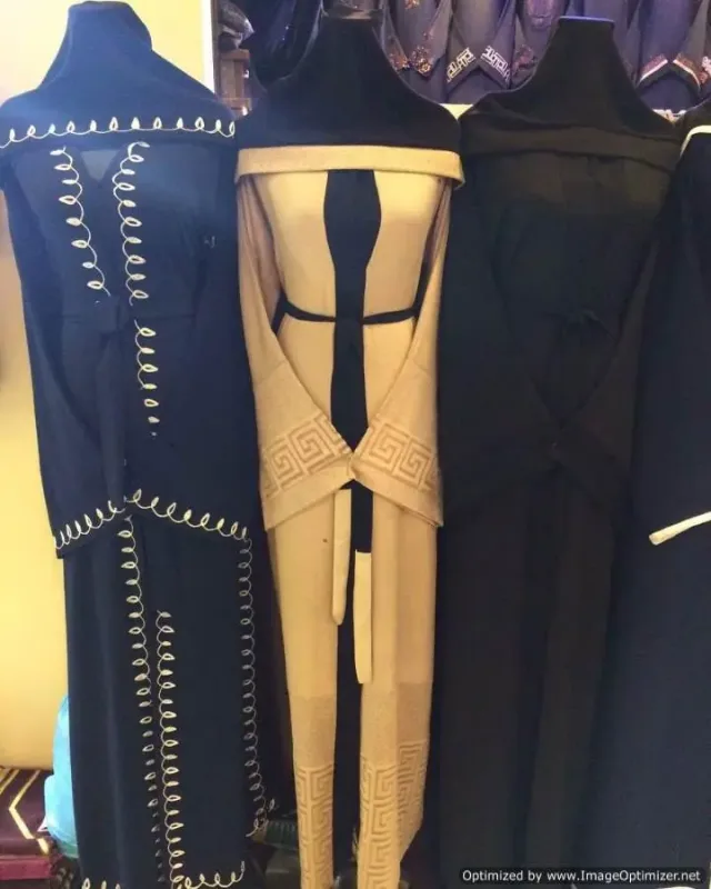 Picture of Radhe Designer Black Georgette Kaftan Dress for Women - F1217