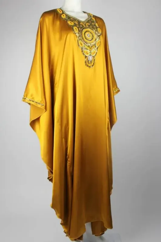 Picture of Radhe Designer Multicolor Georgette Kaftan Dress for Women - F267