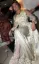 Picture of White Georgette Kaftan Dress for Women - Look 14681