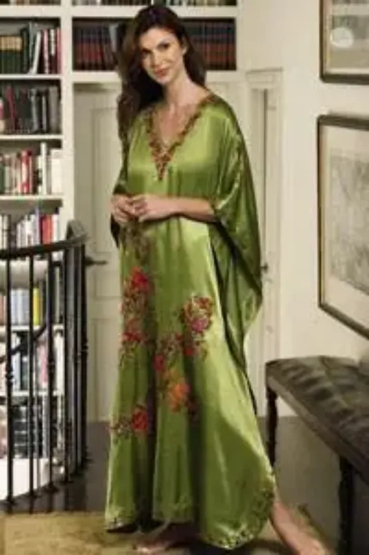 Picture of Radhe Designer Multicolor Georgette Kaftan Dress for Women - F290