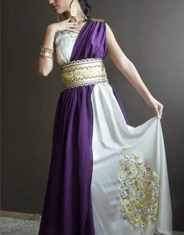 Picture of Radhe Designer Multicolor Georgette Kaftan Dress for Women - F315