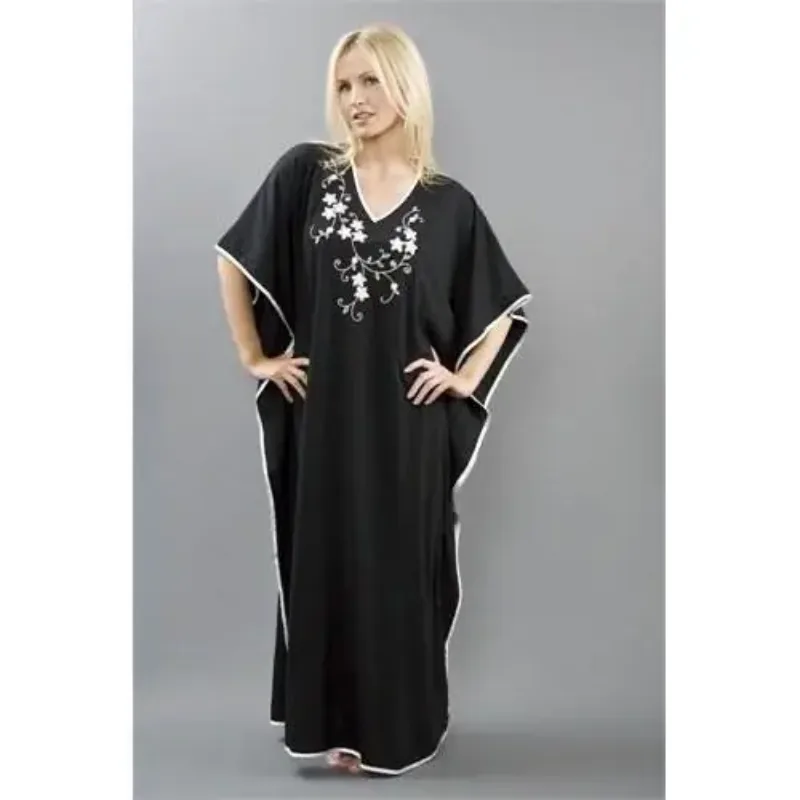 Picture of Radhe Designer Multicolor Georgette Kaftan Dress for Women - F273
