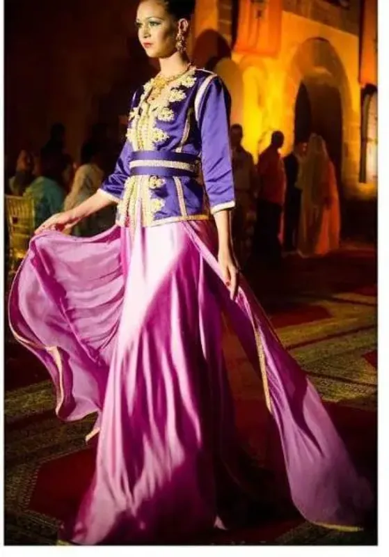 Picture of Radhe Designer Blue Georgette Kaftan Dress for Women - F304
