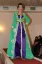 Picture of Yellow Georgette Kaftan Dress for Women - Look 14758