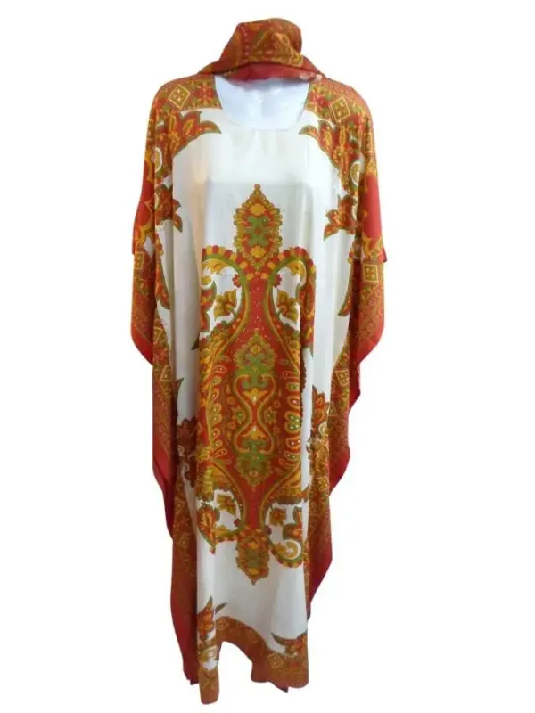 Picture of Radhe Designer Multicolor Georgette Kaftan Dress for Women - F1