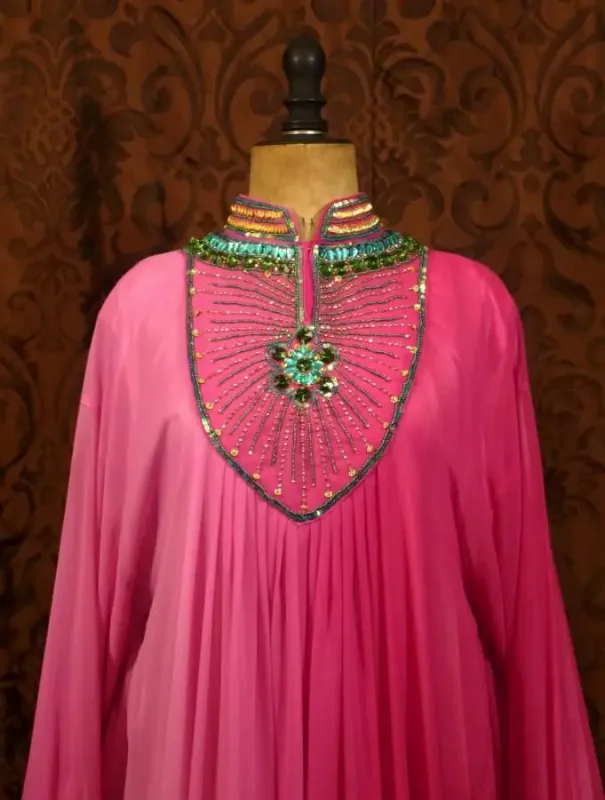 Picture of Radhe Designer Multicolor Georgette Kaftan Dress for Women - F30