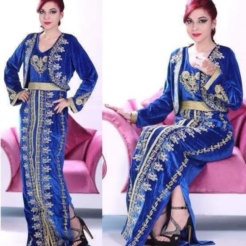 Picture of Radhe Designer Pink Cotton Kaftan Dress for Women - F4