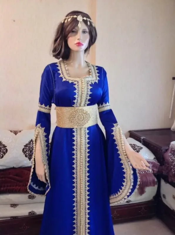 Picture of Radhe Designer Multicolor Georgette Kaftan Dress for Women - F28