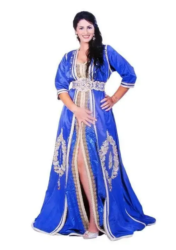 Picture of Radhe Designer Pink Cotton Kaftan Dress for Women - F38