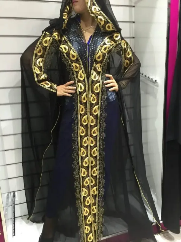 Picture of Radhe Designer Pink Cotton Kaftan Dress for Women - F1116