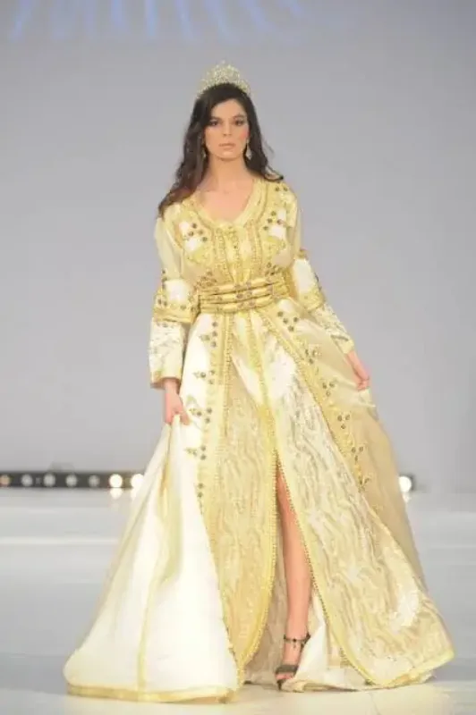 Picture of Radhe Designer Multicolor Georgette Kaftan Dress for Women - F434