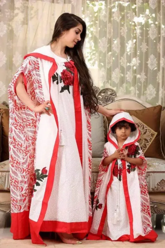 Picture of Radhe Designer Multicolor Georgette Kaftan Dress for Women - F852
