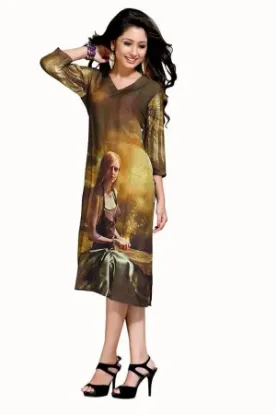 Picture of angela modest maxi gown women summer beach sundress eve