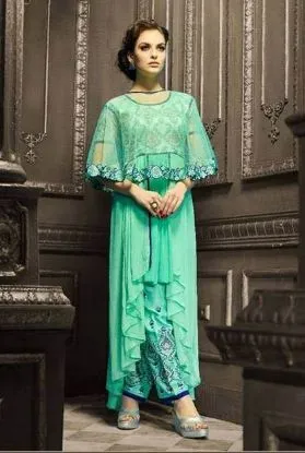 Picture of lace prom gown long evening batik print kaftantail form
