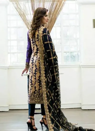 Picture of elegant fashion petals bandage batik print kaftan long 