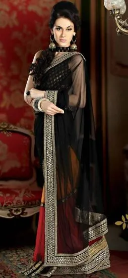 Picture of Banni Designer Party Wear Georgette Sari Saree
