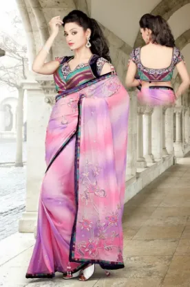Picture of grand varanashi soft silk saree handloom grand jari ful
