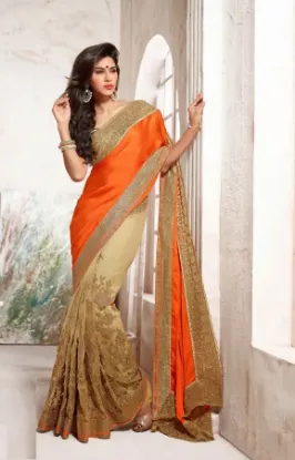 Picture of reception pakistani sari bollywood designer indian sare