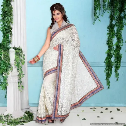 Picture of u bollywood saree sari bridal reception heavy designer 