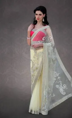 Picture of u bridal partywear sari designer reception stylish indi