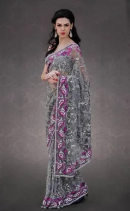 Picture of u bridal wear pakistani saree partywear party sari ethn