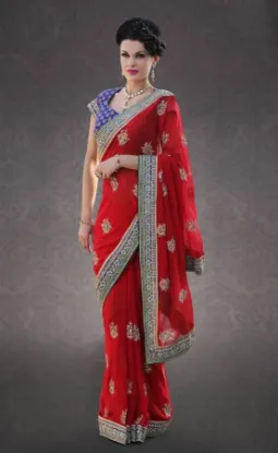 Picture of u festive saree indian bridal partywear bollywood sari 