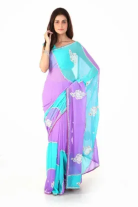 Picture of u indian bollywood saree bridal partywear sari designer