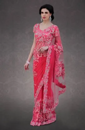 Picture of u indian sari designer bridal reception bollywood saree