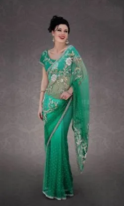 Picture of u pakistani stylish party saree bridal designer traditi