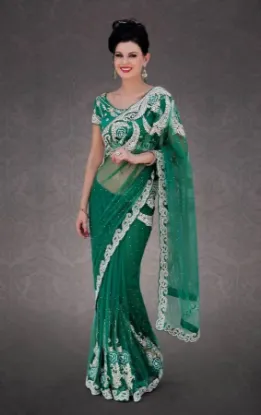 Picture of u party traditional sari indian pakistani stylish saree