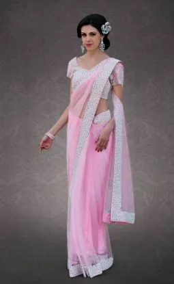 Picture of u partywear sari bridal modest maxi gown embroidery bol