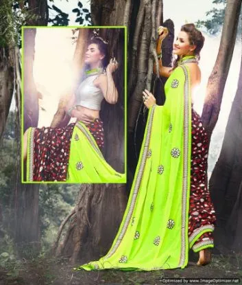 Picture of u saree bridal partywear stylish sari designer pakistan