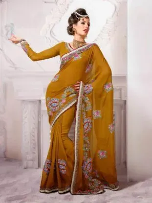 Picture of gorgeous look saree wedding designer bollywood festive 