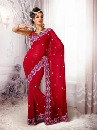Picture of gorgeous style saree modest maxi gown bollywood fashion