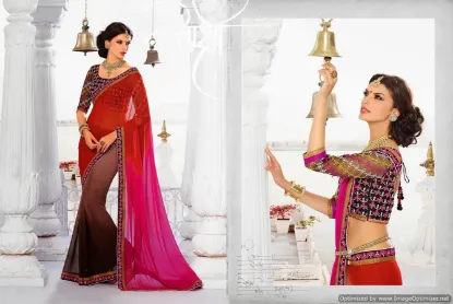 Picture of modest maxi gown listing dress sari designer wedding le