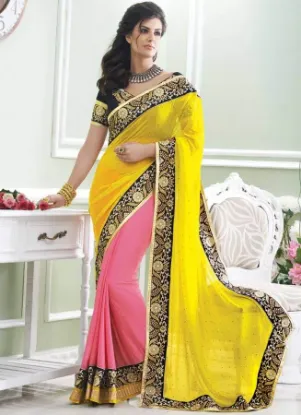 Picture of pakistani & bridal party wear saree-indian bollywood w,
