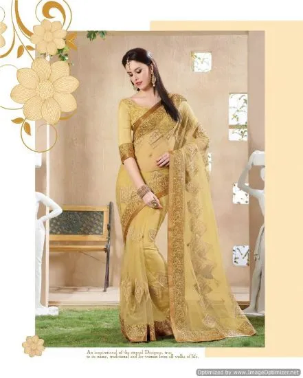 Picture of party designer sari women ethnic onion pink blue banar,