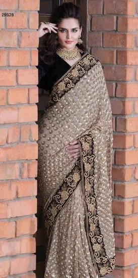 Picture of modest maxi gown listing indian traditional self design
